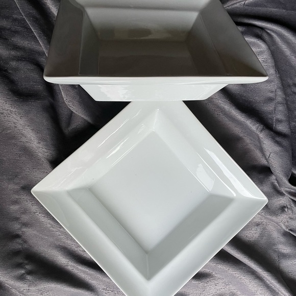 Pottery Barn Dining Pottery Barn Deep Square Serving Platter Poshmark